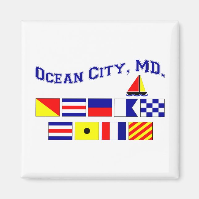 Aimant Ocean City MD (Devant)