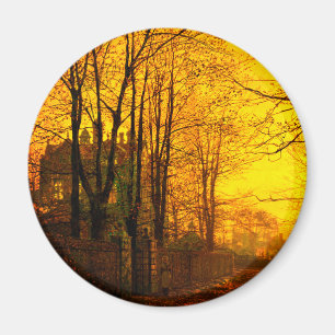 Aimant Octobre Afterglow John Atkinson Grimshaw
