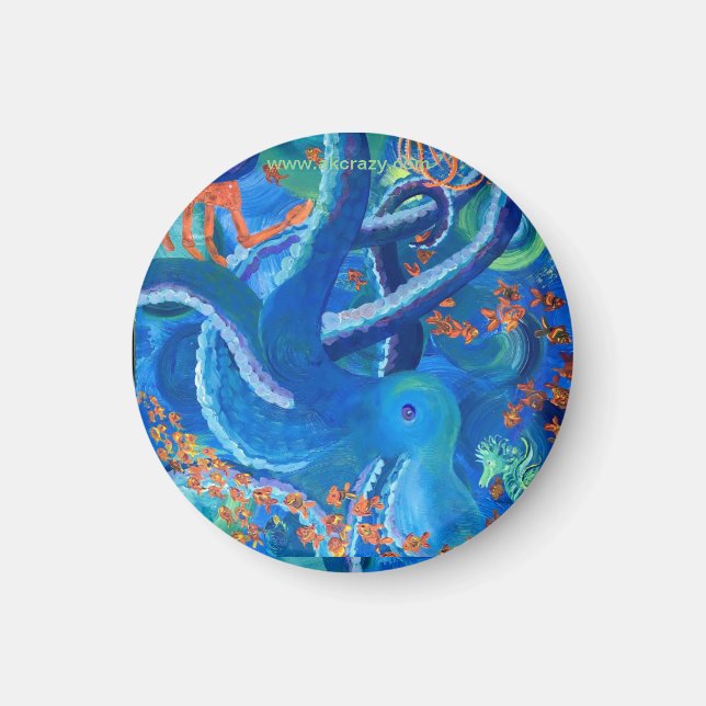 Aimant Octopacifica (Devant)