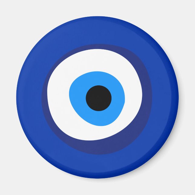 Aimant oeil diabolique ancien symbole antiquité talisman  (Devant)