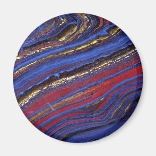 Aimant Oeil, hématite et jaspe de tigre