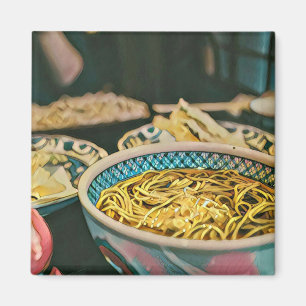 Aimant OEuvre d'amoureux de Ramen