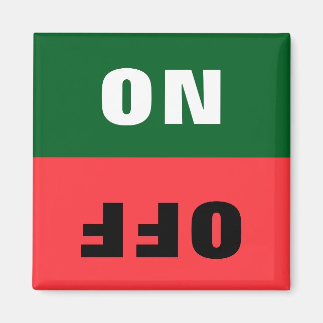 Aimant Off On (Devant)