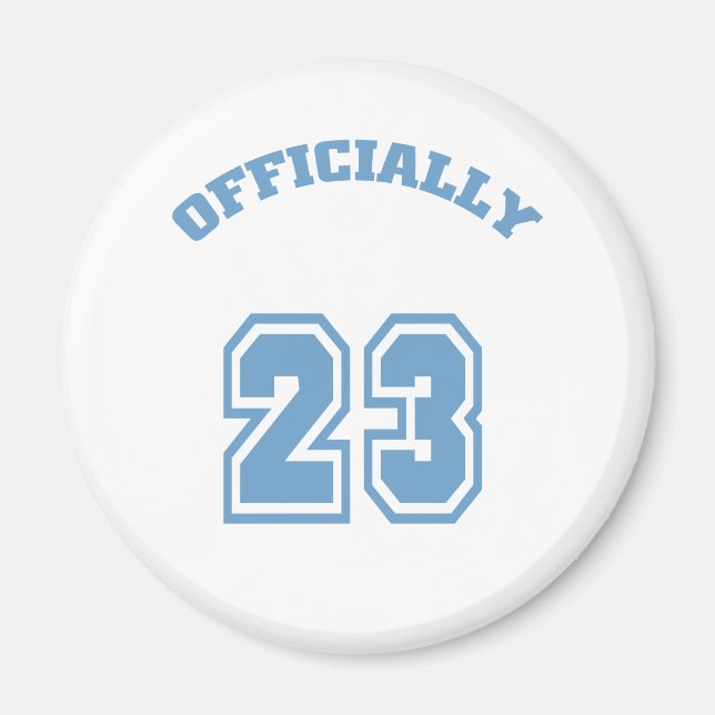 Aimant Officiellement 23 (Devant)