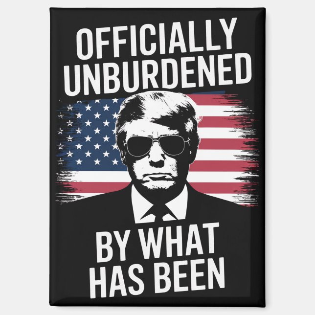 Aimant Officiellement Inoccupé Par Ce Qui A Été Trump (Recto)