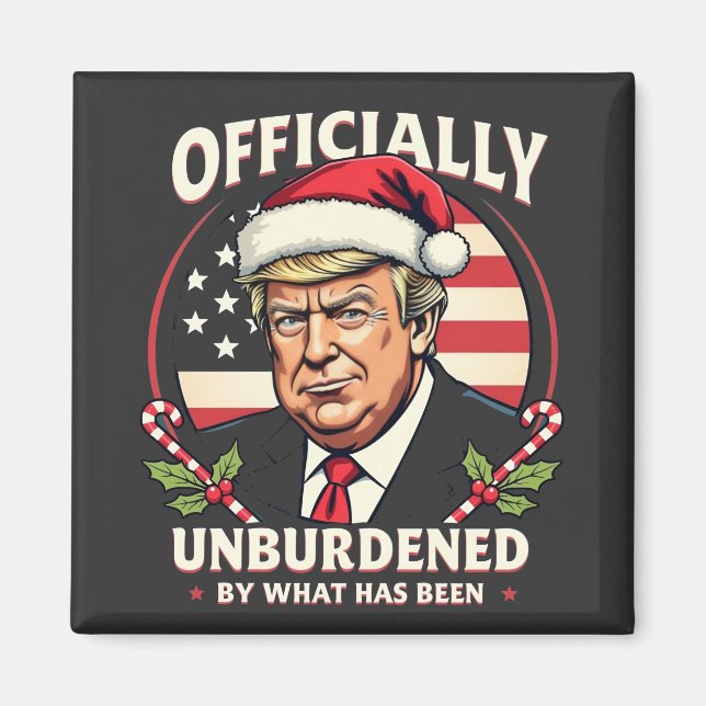 Aimant Officiellement Inoccupé Par Ce Qui A Été Trump 47è (Devant)
