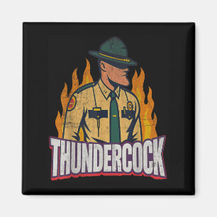 Aimant Officier Sergent Cius Thunder Caméra corporelle Mè