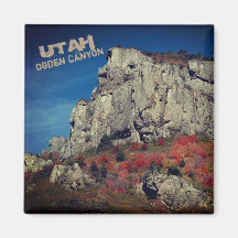 Ogden Canyon, Falaises Rocheuses Du Nord De L'Utah