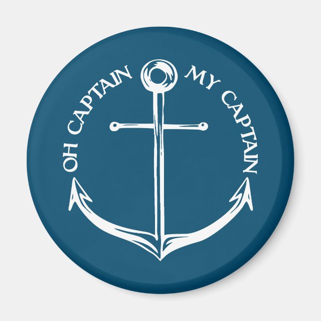 Aimant Oh Capitaine Mon Capitaine (Devant)