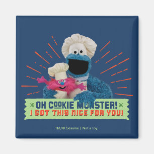 Aimant Oh Cookie Monster ! J'Ai Compris Ça Bien Pour Toi