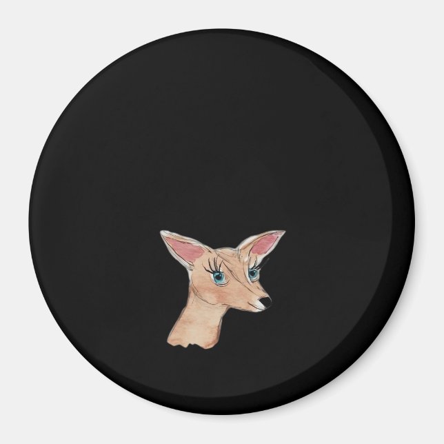 Aimant Oh Deer Clean Modern   (Devant)