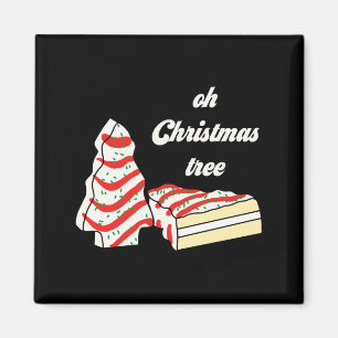 Aimant Oh gâteaux d'arbre de Noël Debbie Noël drôle Sna