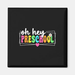 Aimant Oh Hey Préscolaire Rentree Scolaire Enseignants Él