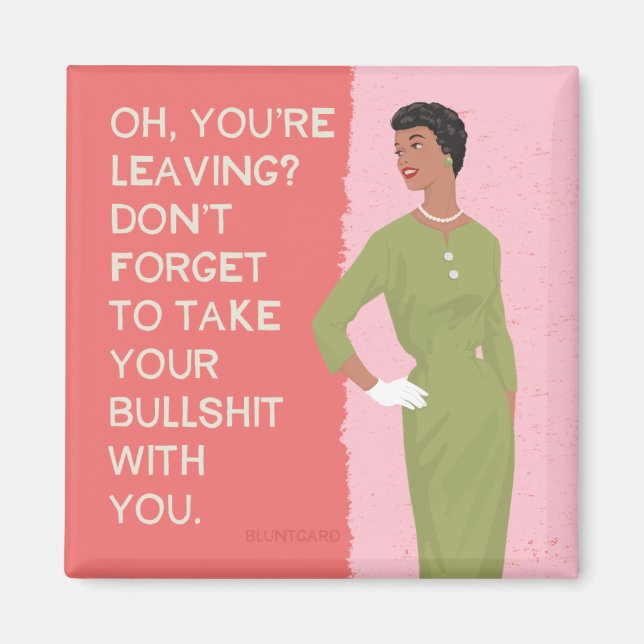 Aimant Oh, tu pars ? (Devant)