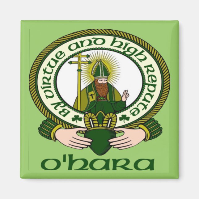 Aimant O'Hara Clan Motto (Devant)