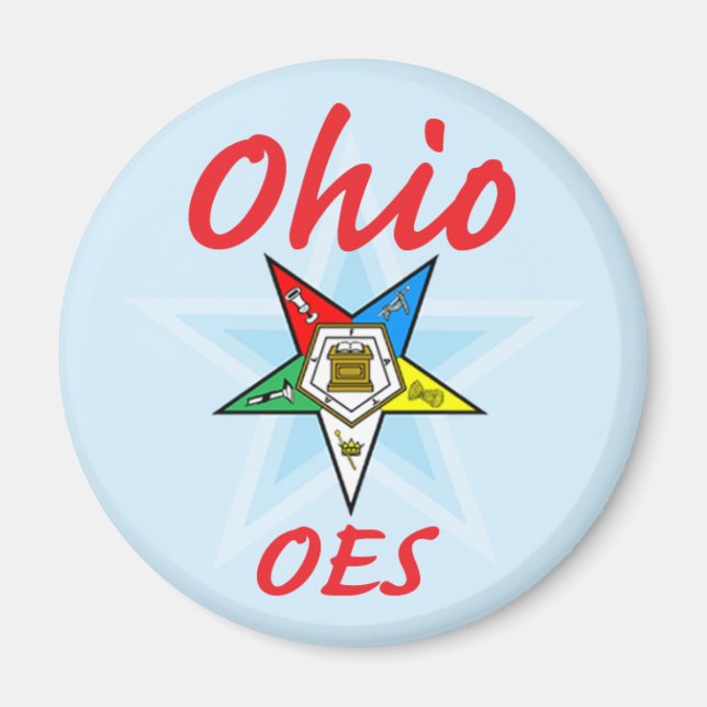 Aimant Ohio Eastern Star (Devant)