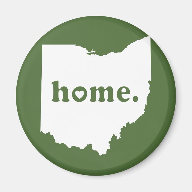 Aimant Ohio home (Devant)