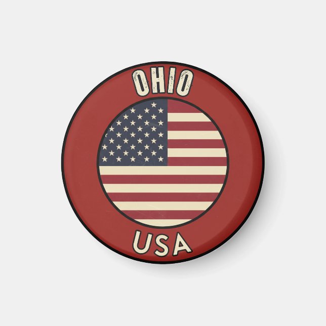 Aimant Ohio United States of America (Devant)