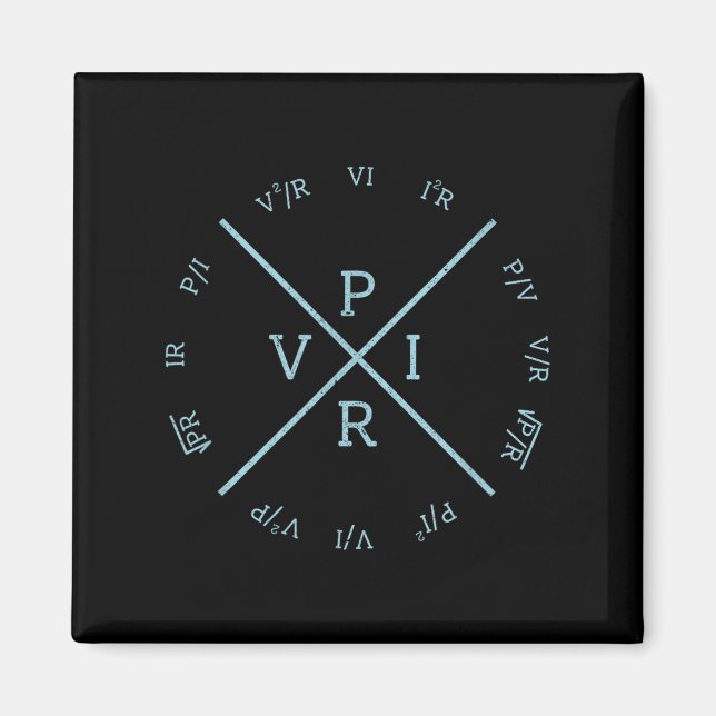 Aimant Ohms Law Power Wheel - Electronique Électrique Eng (Devant)