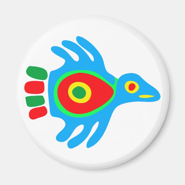 Aimant Oiseau américain natif indien (Devant)