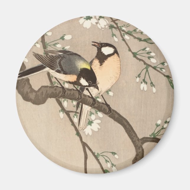 Aimant Oiseau chevalier asiatique japonais (Devant)