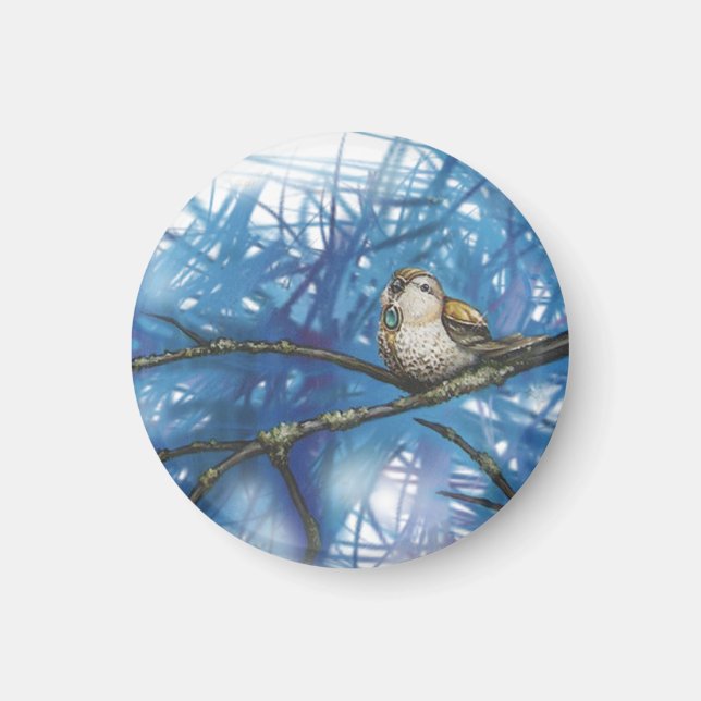 Aimant oiseau de guerre (Devant)