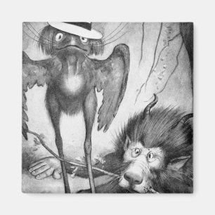 Aimant Oiseau de Jubjub et le Bandersnatch
