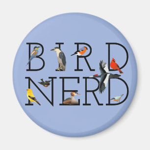 Aimant Oiseau Nerd