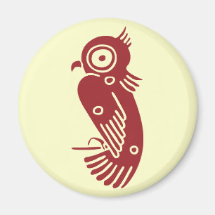 Aimant Oiseau rouge