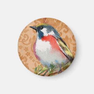 Aimant Oiseau vintage