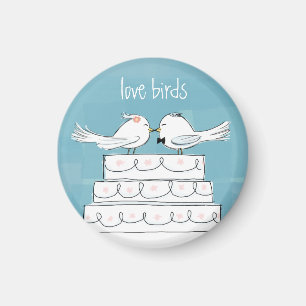 Aimant Oiseaux de l'amour