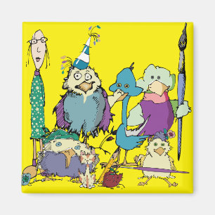 Aimant Oiseaux et amis