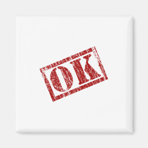 Aimant OK Écrit
