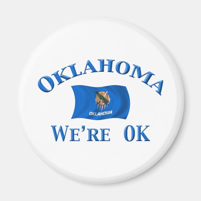 Aimant Oklahoma - Ça va (Devant)