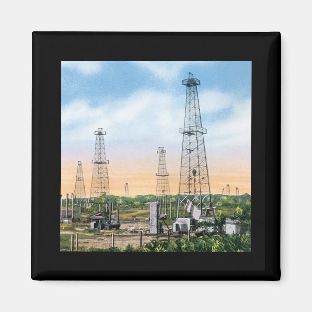 Aimant Oklahoma vintage (Devant)