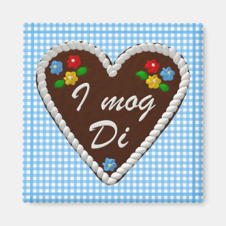 Aimant Oktoberfest Heart "I mog Di"