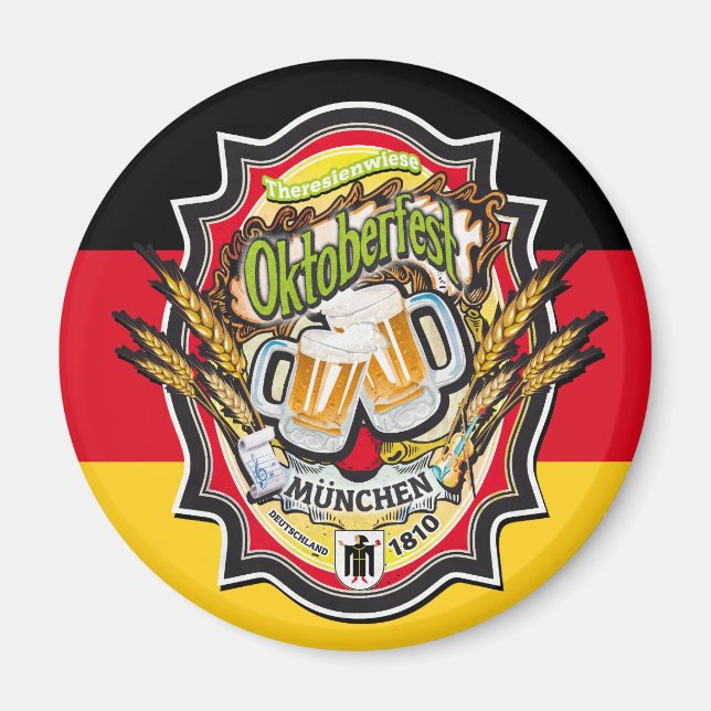 AIMANT OKTOBERFEST MUNICH DEUTSCHLAND (Devant)