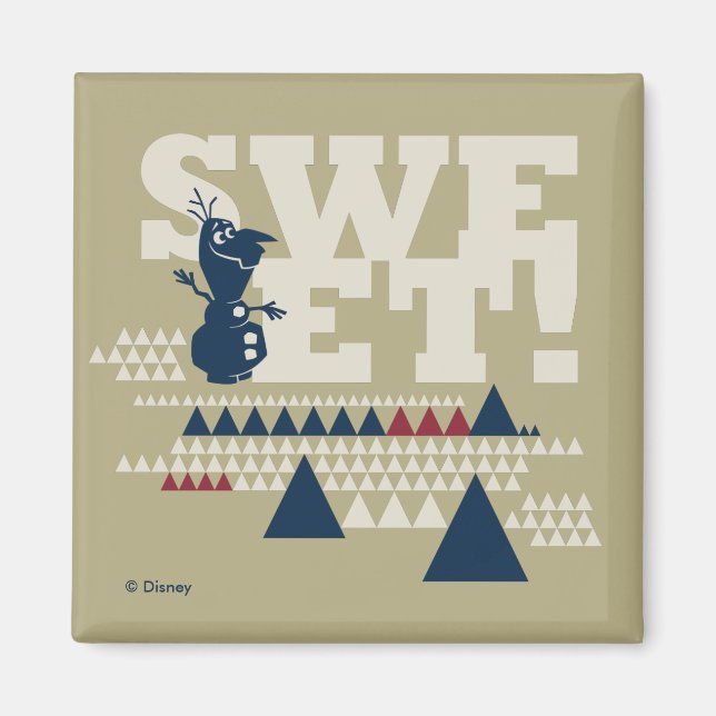 Aimant Olaf | Doux ! (Devant)