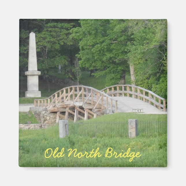 Aimant Old North Bridge, Concord, MA (Devant)