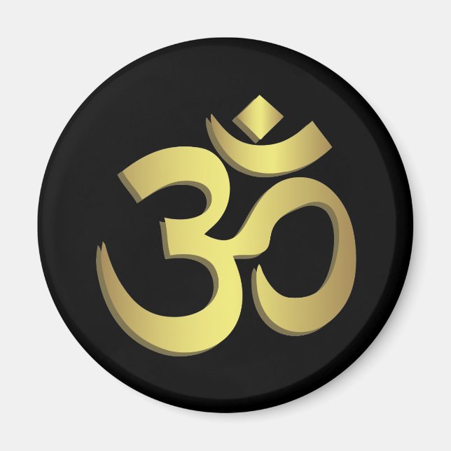 Aimant Om ( Aum ) Namaste yoga (Devant)