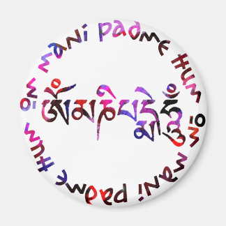 Aimant Om mani padme hum
