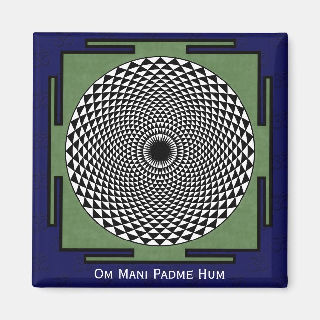 Aimant Om Mani Padme Hum chant (Devant)