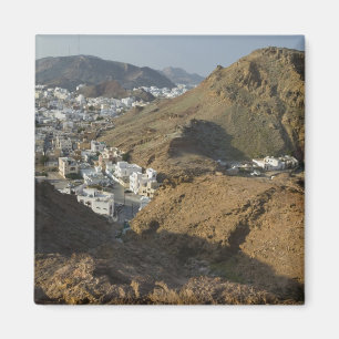 Aimant Oman, Muscat, Ruwi/Al Hamriyah. Vue de Ruwi /