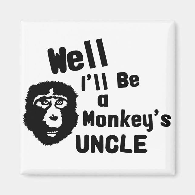 Aimant Oncle des singes (Devant)