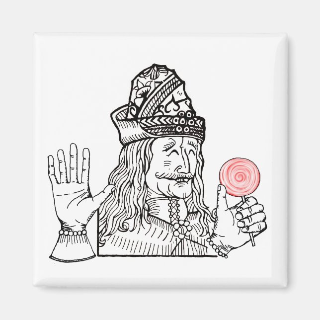 Aimant Oncle Vlad a une lollipop (Devant)