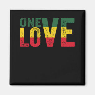 Aimant One Love Jamaican Rasta