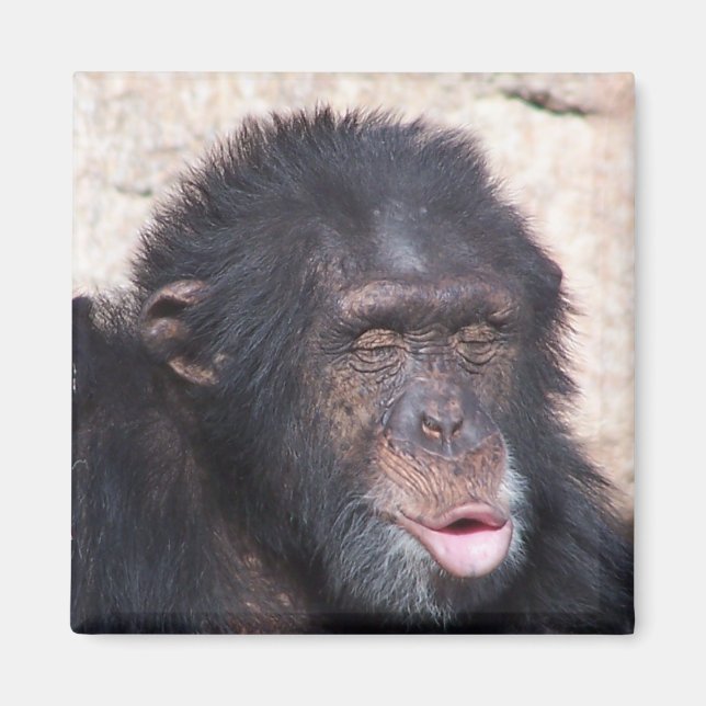 Aimant ooo ooo ooo drôle visage (Devant)