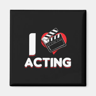 Aimant Opera Broadway Stage Acteur Théâtre Actrice I Love
