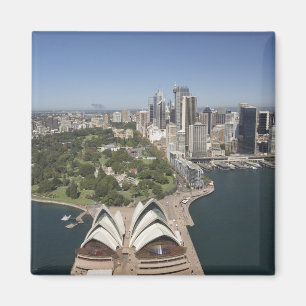 Aimant Opéra de Sydney, Jardins botaniques royaux, CBD