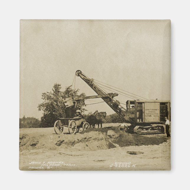 Aimant OPÉRATEUR DE CÂBLES D'EXPLOITATION DE CRANE DU Nor (Devant)